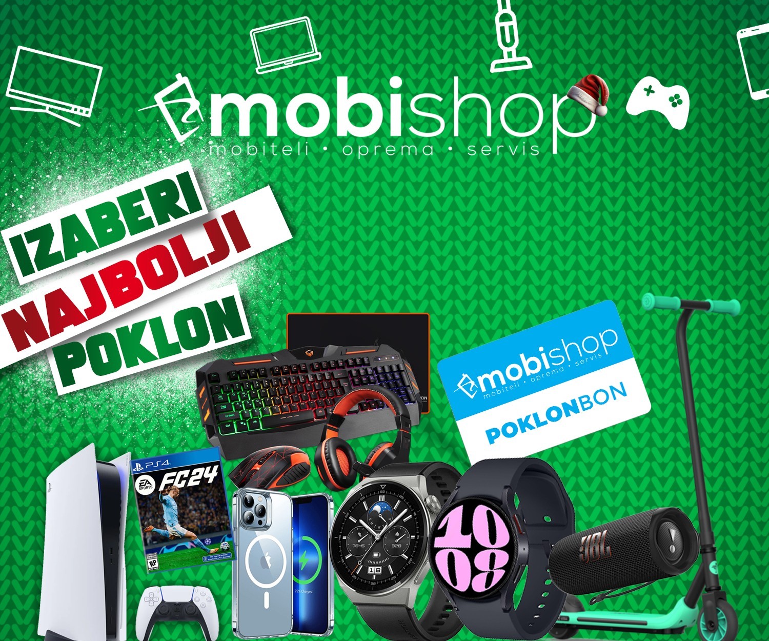 Pronađite savršen božićni poklon u Mobishopu u Posušju Pronađite savršen božićni poklon u Mobishopu u Posušju