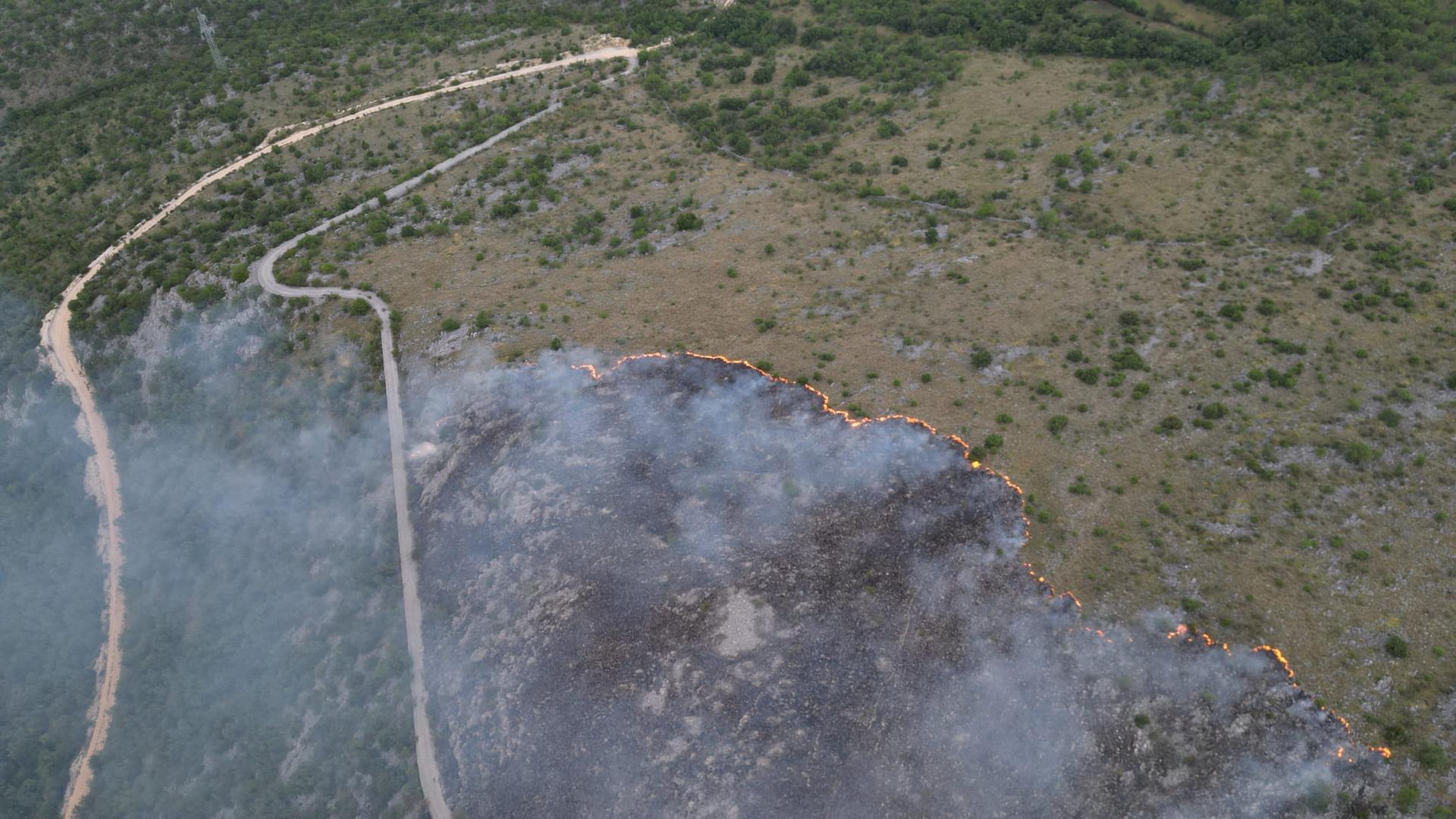 Ugašen požar kod Mostara: Vatrogasci se s vatrom borili 34 sata