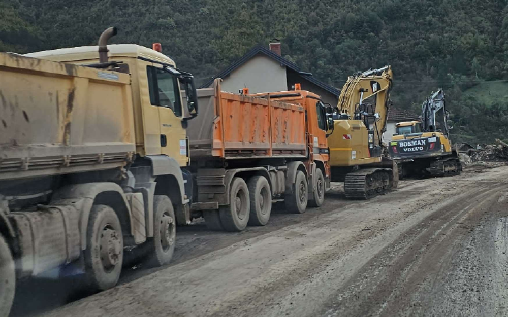 U Jablanici nastavljeni sanacijski radovi i obnova infrastrukture U Jablanici nastavljeni sanacijski radovi i obnova infrastrukture