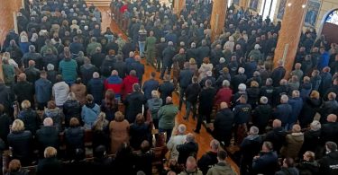 Velika okupljanja vjernika u crkvi tijekom službene ceremonije obilježavanja 31. obljetnice oslobođenja Kupresa