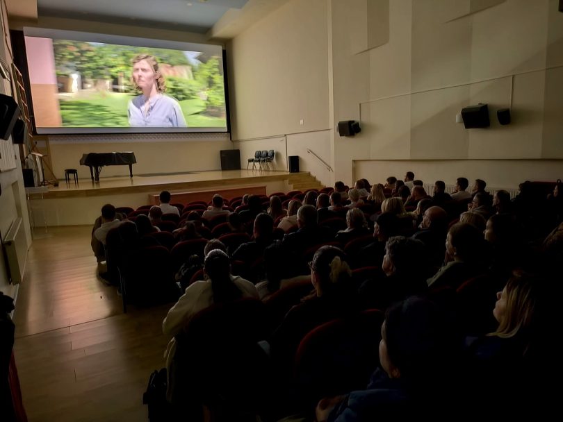 Gledaonica punih redaka tijekom premijere filma o zatočeništvu tijekom Domovinskog rata