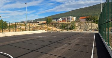 Uređena zelena površina sa sportskim terenima u Carskom gaju, Posušje