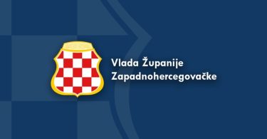 Grb Vlade Županije Zapadno-hercegovačke sa šahovnicom