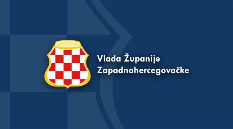 Grb Vlade Županije Zapadno-hercegovačke sa šahovnicom