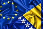 Zastave Evropske unije i Bosne i Hercegovine