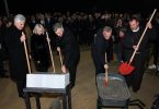 Službena delegacija položava simboličke lopate za početak izgradnje projekata u Banjoj Luci