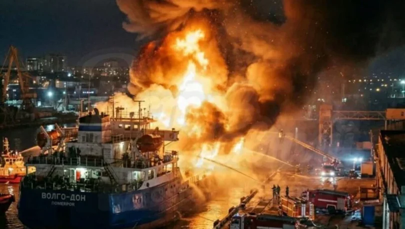 ukrajina napala ruski tanker