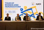 Panelisti na konferenciji Tour of Bosnia and Herzegovina, biciklistička utrka 2024
