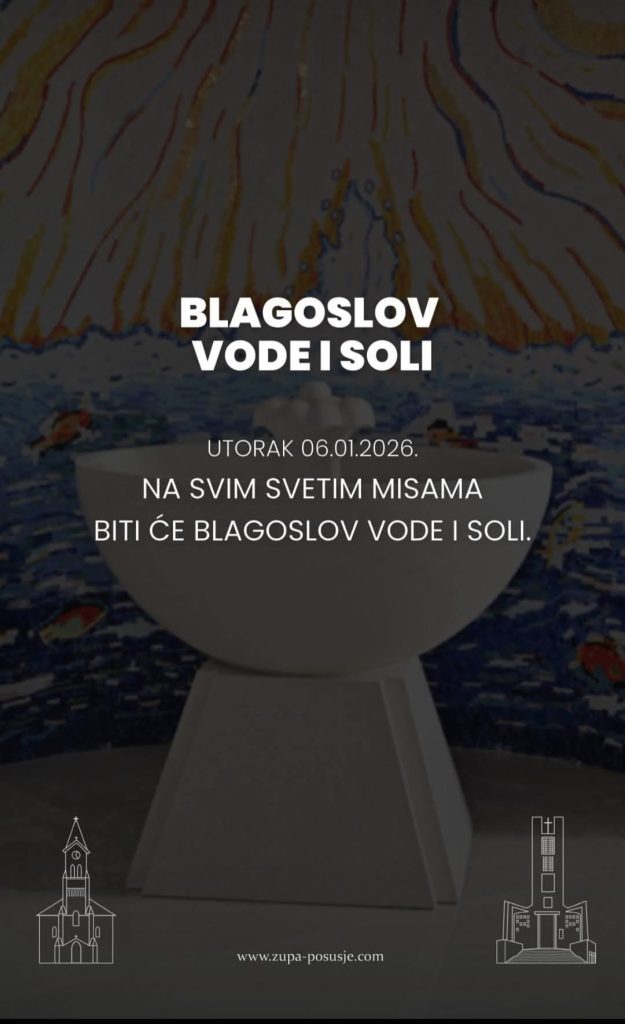 Blagoslov vode i soli