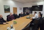 Službeni prijem Općine Posušje za članove klape Grga u konferencijskoj dvorani