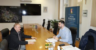 Načelnik Ante Begić na poslovnom sastanku s predstavnicima institucija