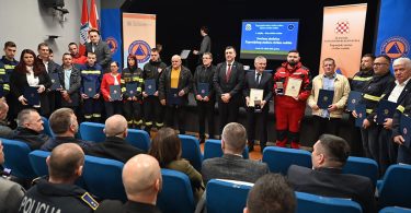 Svečana sjednica sa sudionicima Dana civilne zaštite ŽZH u dvorani