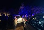 Policijska kontrola vozila s migrantima tijekom noćne akcije