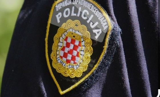 Službeni grb Ministarstva unutarnjih poslova Županije zahvaljujući-hrvatskim na policijskoj uniform