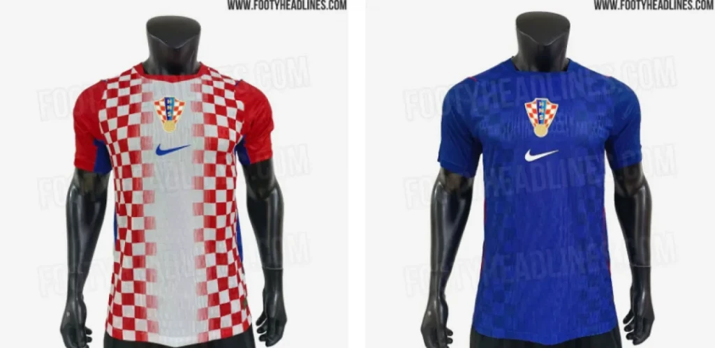 dresovi hrvatske nogometne reprezentacije