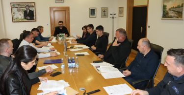 Sjednica Stožera Civilne zaštite s predstavnicima i članova za rasprave o ulaganjima i intervencijama