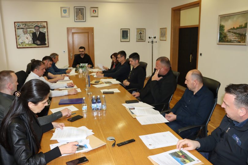 Sjednica Stožera Civilne zaštite s predstavnicima i članova za rasprave o ulaganjima i intervencijama