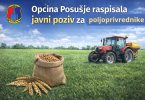 Vreća s корјеном поред тraktora и поља - субвенције за пољопривреднике
