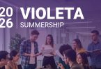 Grupa mladih ljudi na predavanju tijekom Violeta Summership programa 2026