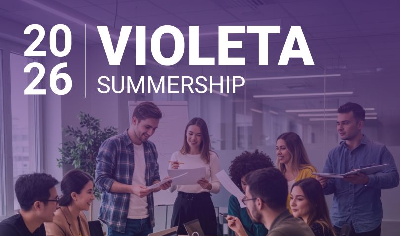 Grupa mladih ljudi na predavanju tijekom Violeta Summership programa 2026