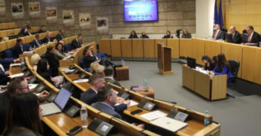 Zasjedanje Doma naroda Parlamentarne skupštine BiH sa predstavnicima iz više delegacija tijekom glasovanja