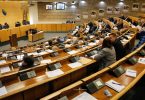 Plenarni dio Parlamenta Federacije BiH tijekom sjednice sa zastupnicima na mjestima