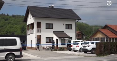 Bijela kuća s garažom i parkiralištima, mjesto femicida u Kiseljaku