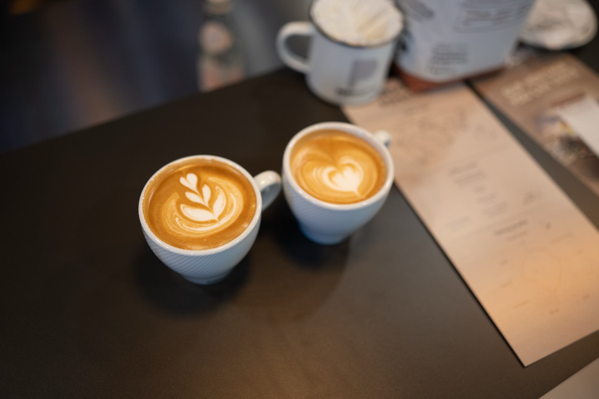 nescaf latte art kava