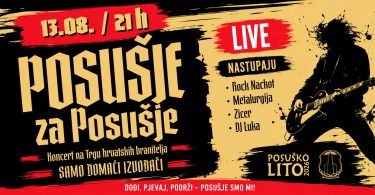 koncert posu je za posu je u etvrtak na trgu hrvat
