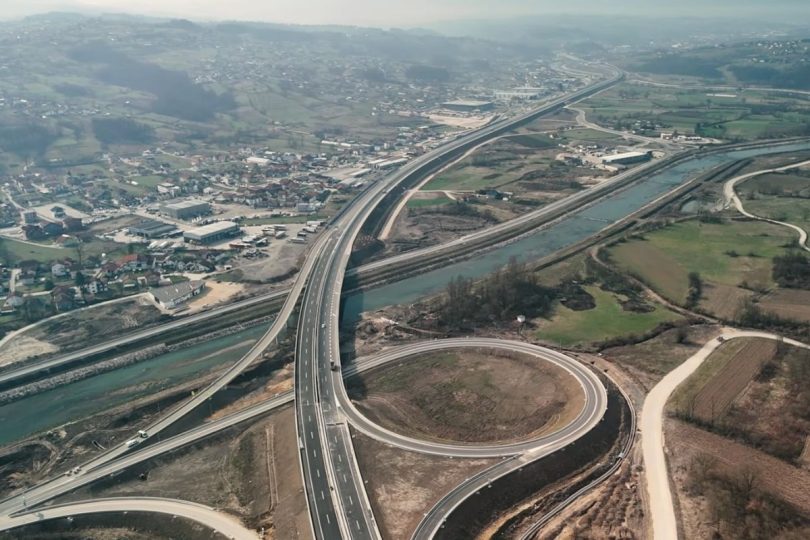 nova dionica autoceste u bih otvara se u ponedjelj