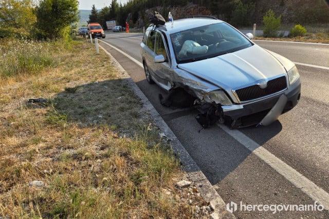 prometna nesre a na cesti mostar iroki brijeg prom