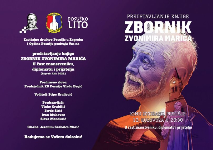 zbornik zvonimira mari a u srijedu se predstavlja