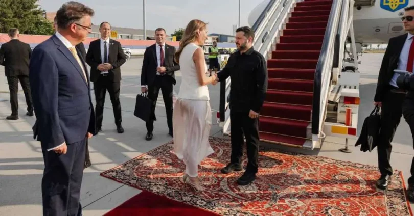 zelenski stigao u beograd sutra sastanak s vu i em
