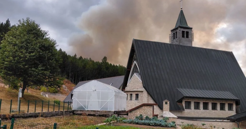 po ar na blidinju stavljen pod kontrolu uz pomo dv