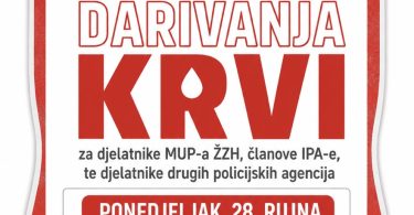 poziv na akciju dobrovoljnog darivanja krvi u orga