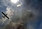 vatra na vrsnici izvan nadzora plamen dosegnuo got