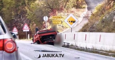 te ka prometna nesre a na regionalnoj cesti izme u